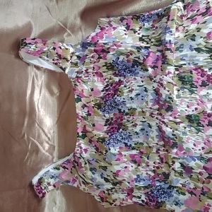 Floral spring dress